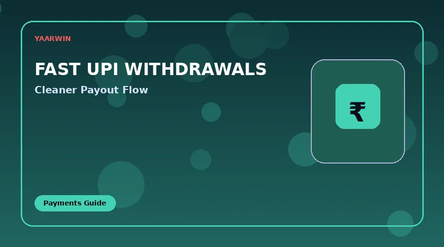 UPI Withdrawal Strategy for Betting Apps in India: Faster, Cleaner, Safer Payouts